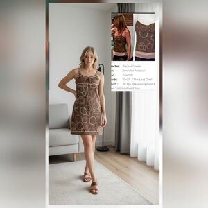 BCBG Maxazria Cocktail Dress NWT SZ 6 Vintage Rachel Green Friends Lined Silk